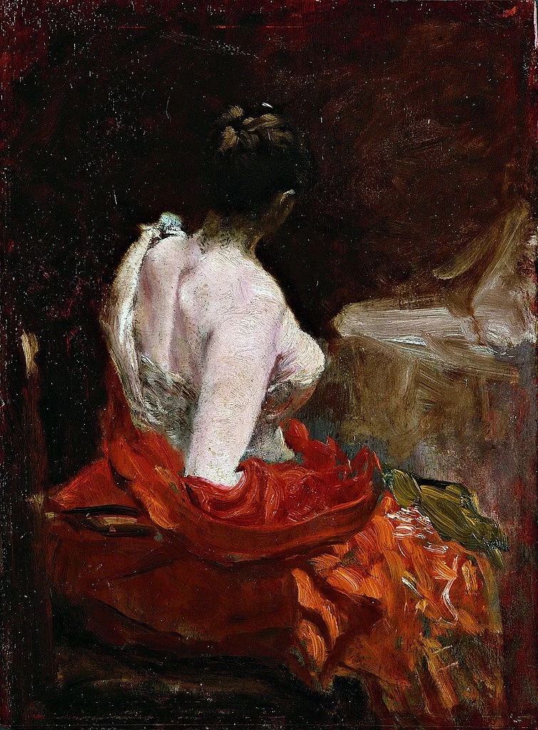 Giuseppe De Nittis - 103, Prima del ballo